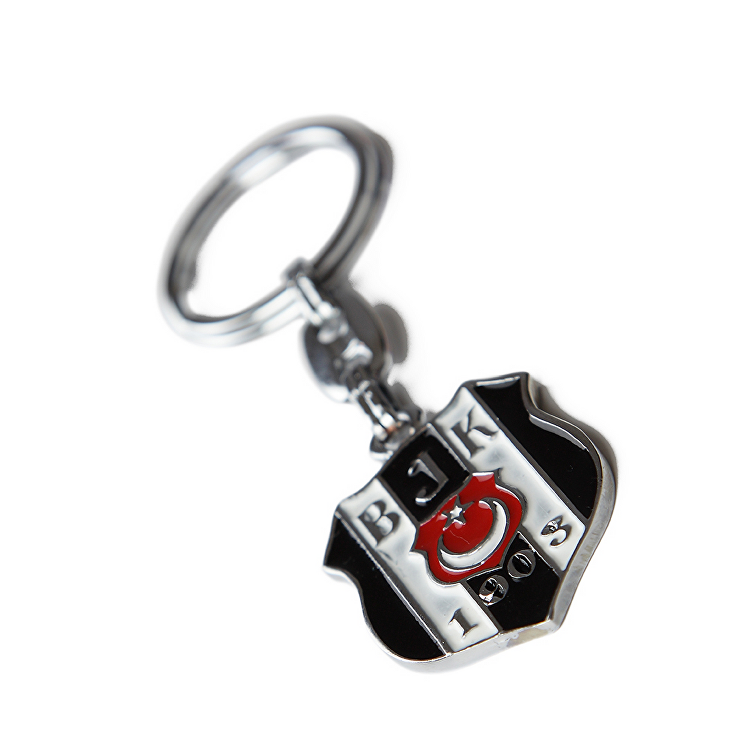 BJK dubbelzijdige sleutelhanger met logo