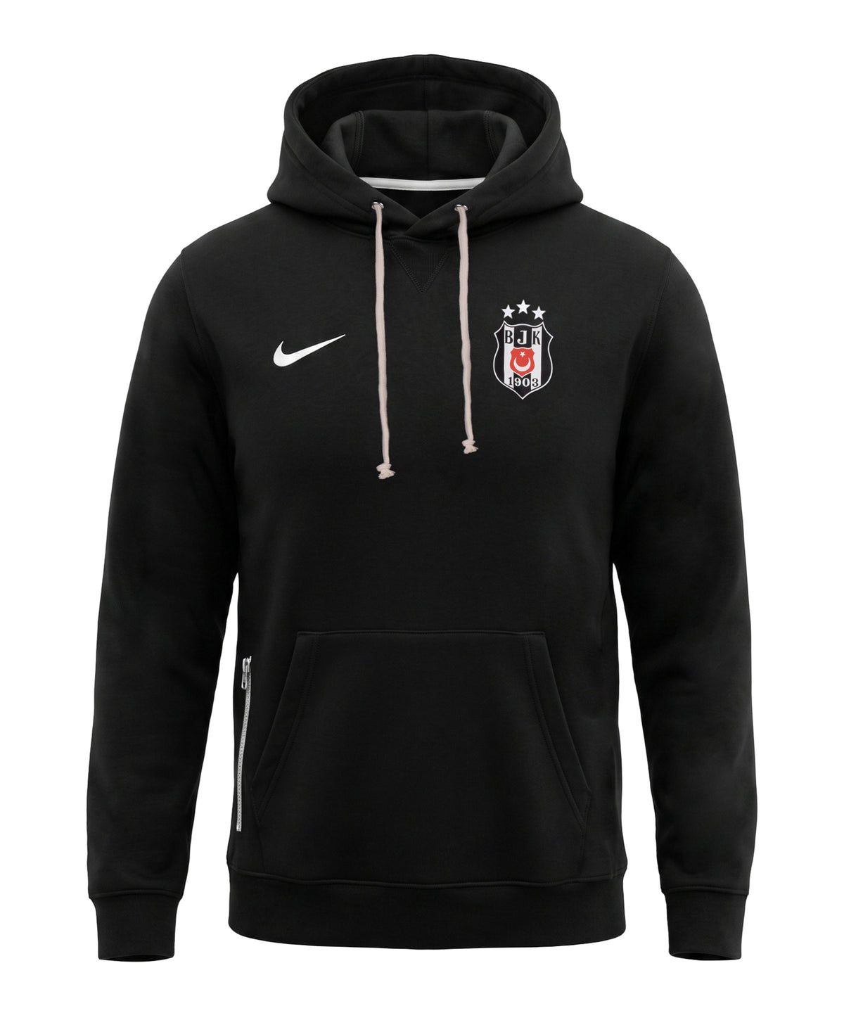 NIKE BEŞİKTAŞ ZWARTE HOODIE 26-27 FD7734-010